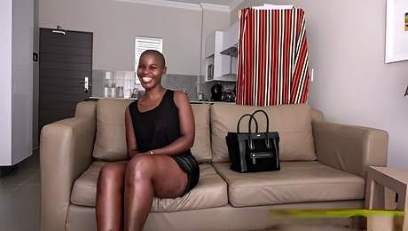 African Casting featuring love's big tits video